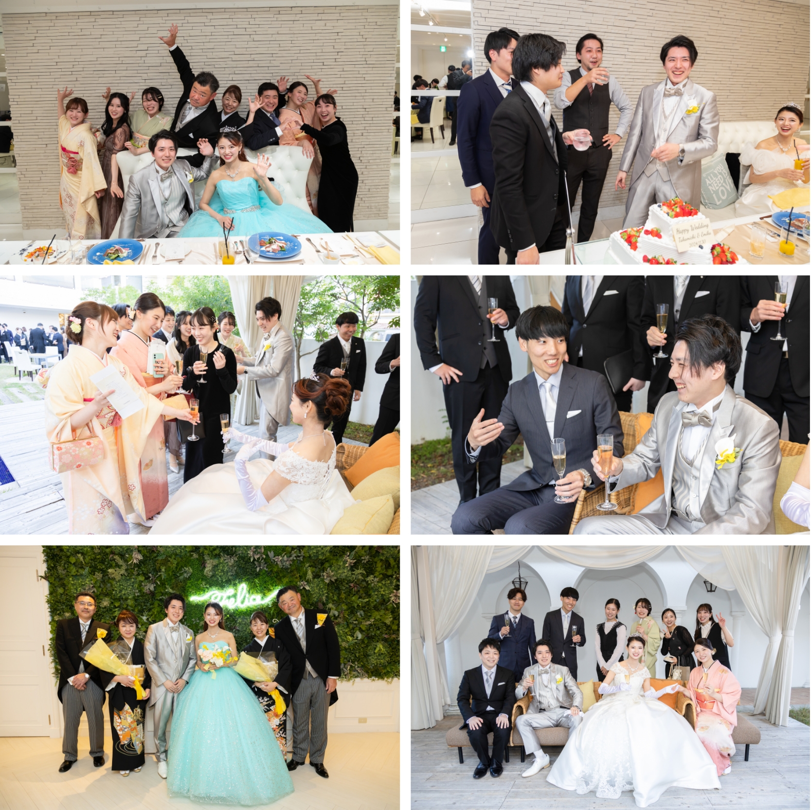 パーティレポート写真