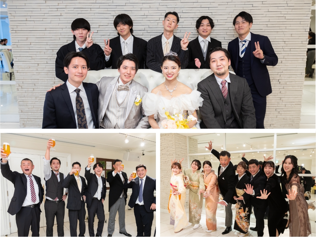 パーティレポート写真
